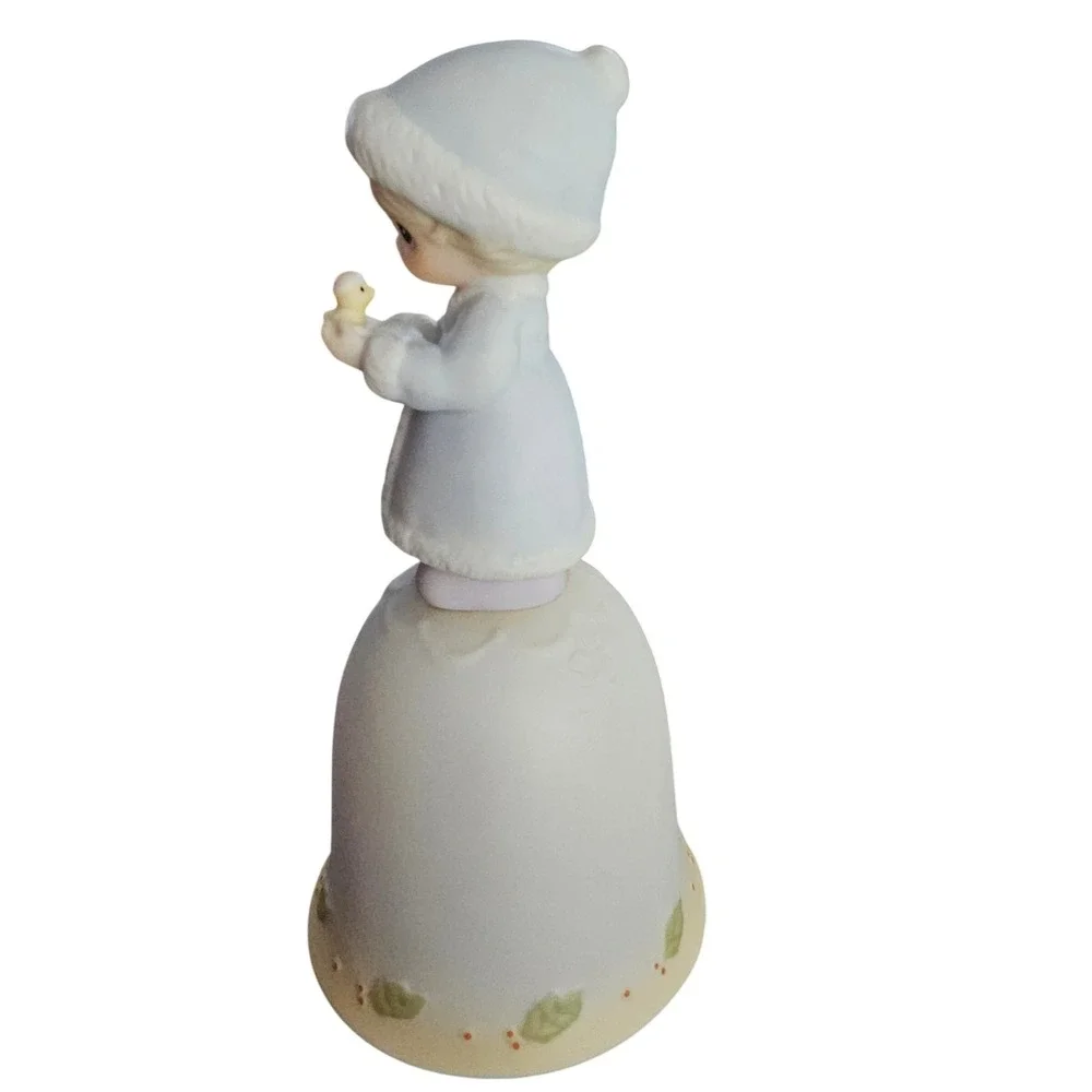 Precious Moments 1991 Christmas Bell May Your Christmas Be Merry 524182 Vintage